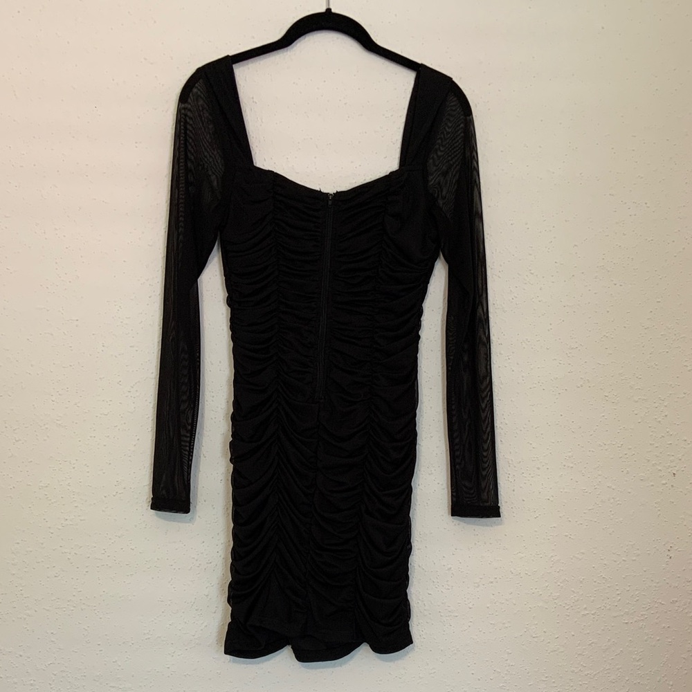 Windsor Black Long Sleeve Dress size L - Picture 4 of 12